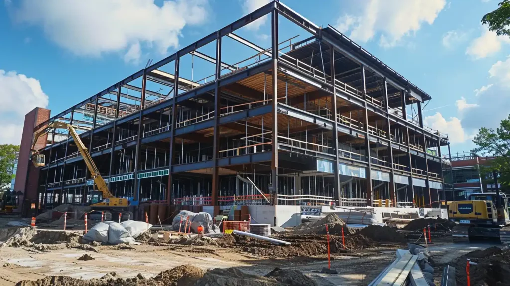 Modelo y coordinación BIM en construcción